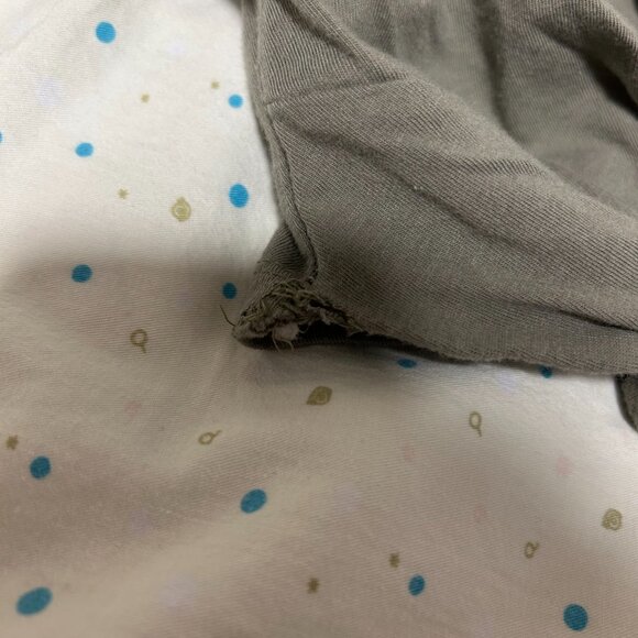 OAK + FORT Long Sleeve Crop Top - Green Wrap Knot - Picture 8 of 10